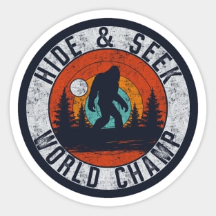 Hike & Seek World Champ Sticker